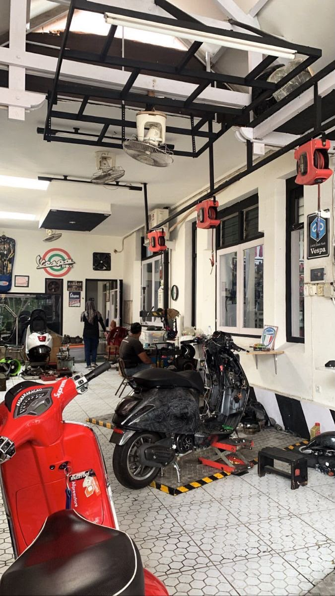 Interior bengkel